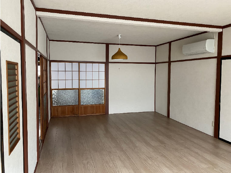 和室をフローリングへリフォーム