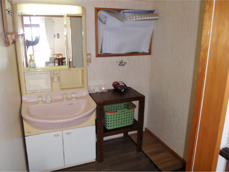 洗面台のリフォーム