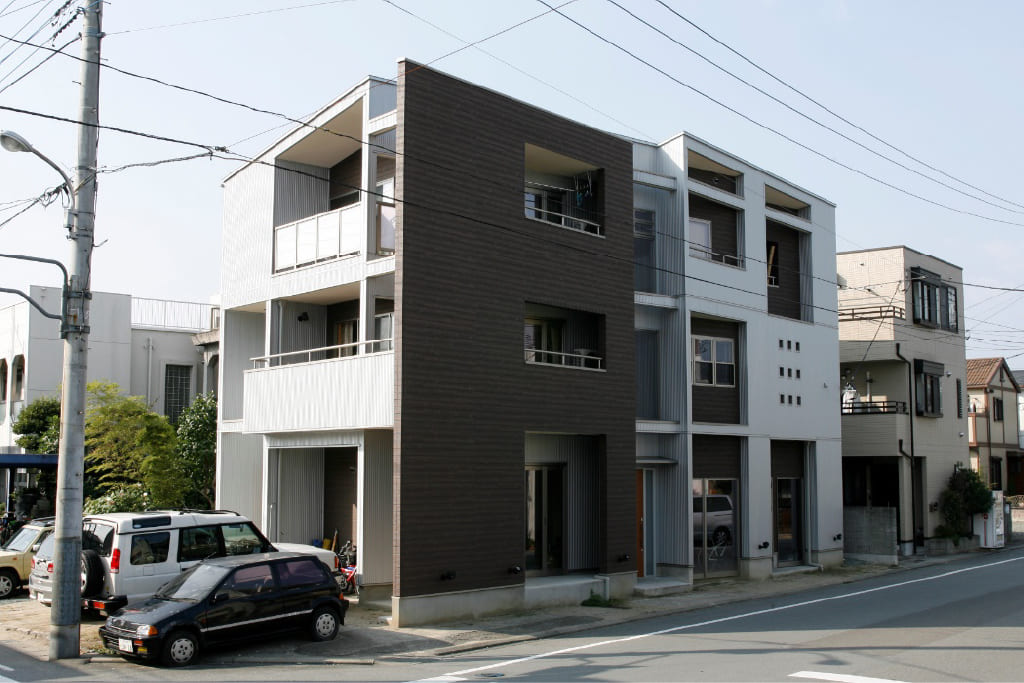 木造三階建て住宅