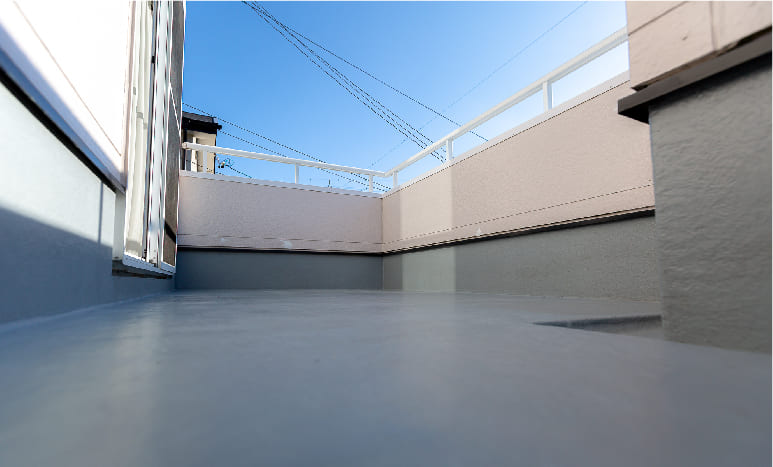 ベランダ防水加工