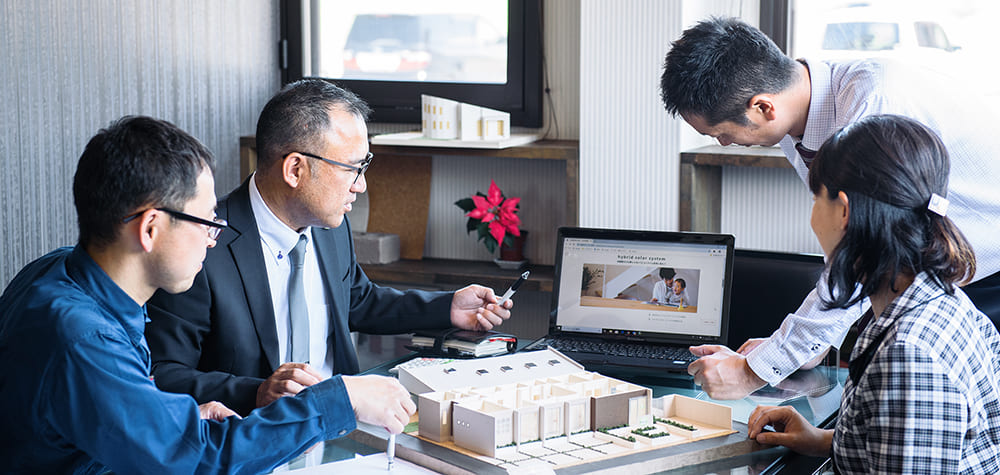 三枡建設のスタッフ